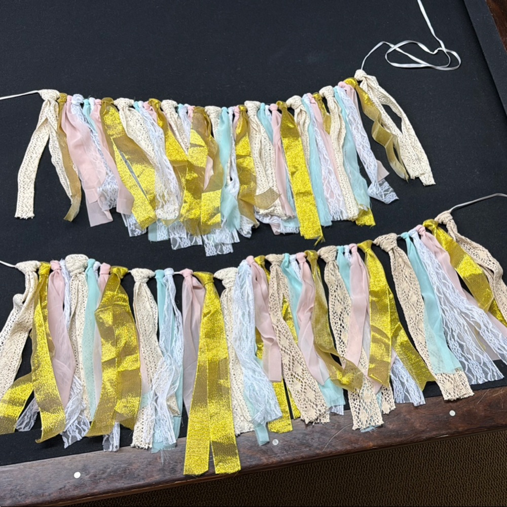 Colorful Tassel Garland for Parties (bundle of 2)